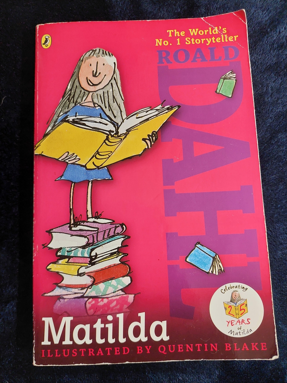 Matilda Kids Book - Bright Pink Cover